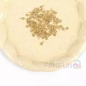 ( )키링 부자재 골드 9자핀 100개 구자못 비즈재료구핀 구자핀 9자말이 9자나사 9자고리 구자말이 나사구자