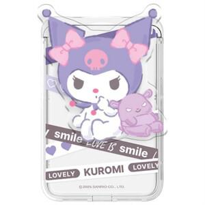 정품 산리오 캐릭터즈 투명 카드지갑 그립톡