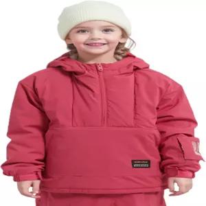 노스 피크 키드 풀오버 아노락 후드 스키 재킷 방수 방풍 스노보드 겨울 코트