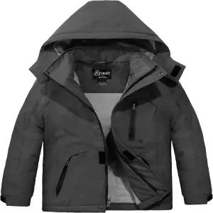 스모어 보이즈 방수 스키 재킷 따뜻한 코트 방풍 겨울 스노보드