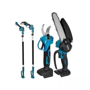 전동 고지가위 장대 고지 조경 무선 가위 가지치기