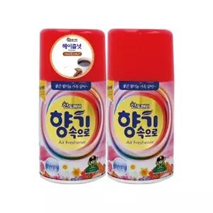산도깨비 향기속으로 헤이즐넛 290mlX2개 자동 분사기 실내 리필 방향제