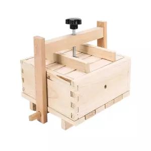 가정용 두부틀 수제 원목 만들기 상자 금형 몰드 프레스기 압력