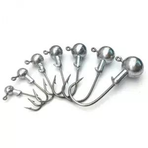 7G 10G 14G 20G 지그헤드 벌크세트 웜 바늘 배스낚시-WFIF5MM