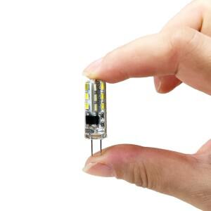 G4 Led 램프 220V 2W 실리콘 Dc12V 3000K 샹들리에 스폿라이트 Bombillas 할로겐 교체 5개