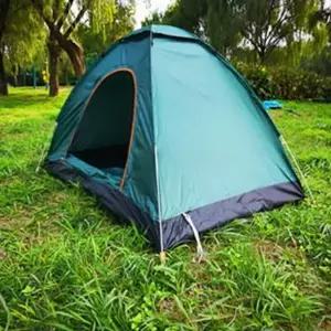 원터치 자동 텐트 2인용 휴대용 캠핑용-WFIJ091