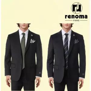 매장정품 renoma FW 가을겨울 25년신상품 2종택일 블랙,다크네이비 스판정장 SJ7120ADG 978769