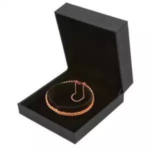 블랙 무지 정사각 팔찌케이스 주얼리케이스 목걸이케이스 팔찌케이스 귀걸이케이스