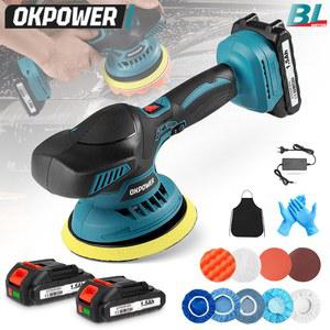 싱글 광택기 폴리셔 차량용 자동 광택 마감기 무선 자동차광택제왁스 18V 마끼다 호환