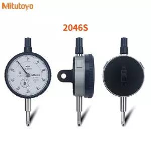 Mitutoyo 버니어캘리퍼스 미쓰토요 2046S 다이얼 게이지 0-10mm 도 001mm 해상도 표시기 측정기 인디케이터