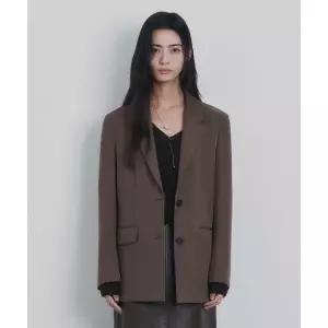 미쏘 MIXXO 테일러드 세미 오버핏 자켓_MIWJKFT0PG MIWJKFT0PG 625510