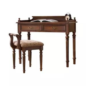 고급 엔틱 책상 앤틱 원목 테이블 1인용