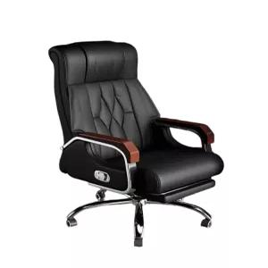 소가죽 의자 리클라이너 사무용 기능 블랙 마사지