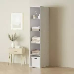 [가구] 마일 5단 미니 오픈 선반 옷장 400