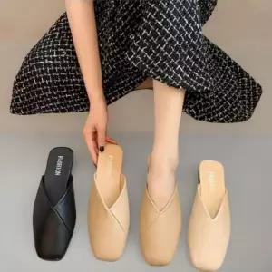 /신상오픈런 여성 출근용 데일리 오피스 슬리퍼 뮬 슈즈