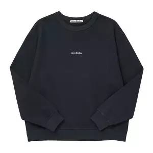 아크네스튜디오 AI0067 BLACK 여성 맨투맨