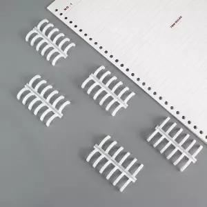 스프링 화이트 제본 6공 바인더 셀프 루즈링