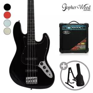 고퍼우드 J classic II Poplar 베이스기타+엠프 / J클래식2포플러