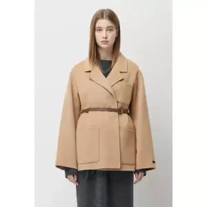 [시슬리](하남점)버디 벨티드 코트 베이지 SACT41561-BE