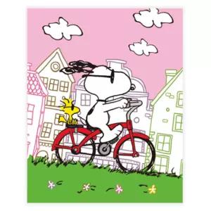 DIY 피너츠 스누피 SUNNY DAY 40X50 캔버스 그림그리기 페인팅