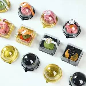 픽랩마켓 화과자케이스 1구 두쫀쿠포장용기 두쫀쿠