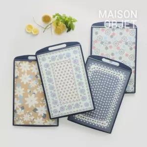 프라카 폴란드패턴 항균 양면도마 특대