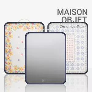 프라카 스테인리스 양면 항균도마 L