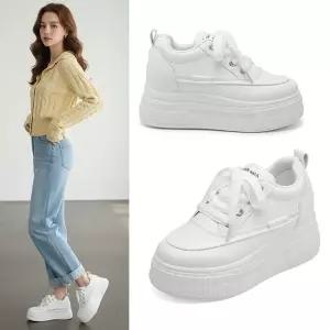 잭앤질 여성 발편한 키높이 스니커즈(JA6155S)