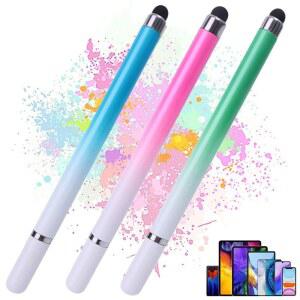 휴대 전화 태블릿 드로잉 용량 성 터치 연필에 대 한 2IN1 스타일러스 펜 삼성 아이폰 안 드 로이드 그리기 화면 유니버설