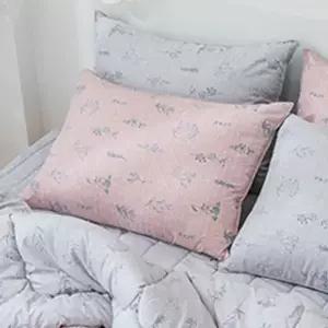 보헤미안리버서블 베개커버 50x70cm 핑크 베개솜 별매