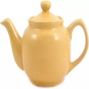 세라믹 옐로우 클래식 2컵 찻주전자