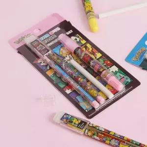 [하프클럽/브이와이]포켓몬 선물 꿀짝꿍 문구 세트 지우개 필기구