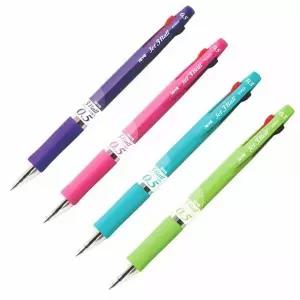 [하프클럽/브이와이]자바 3색 유성 볼펜 0.5mm 12개 세트 1P 학교 필기구