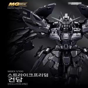 리미티드 미드나잇 MGEX 1/100 스트라이크 프리덤 건담  코팅 중국건담
