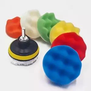 전동드릴용 광택패드 자동차 차량 찍찍이 9종