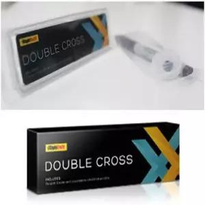 블루서 더블 크로스 매직 트릭 마술사 클로즈업 스트리트 일루전 소품 X 전송