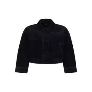 olzen 여성) 벨벳 데님 누빔 점퍼ZLF4JP2303