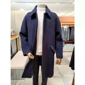 [갤러리아] 25 F/W 본 네이비 쎄미오버핏 발마칸 코트 BNEWHA562