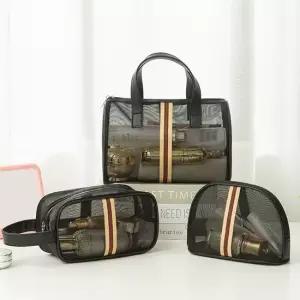 여름 비치백 물놀이 목욕 운동 메쉬 매쉬백 세트) 물놀이가방 보부상가방 비치가방