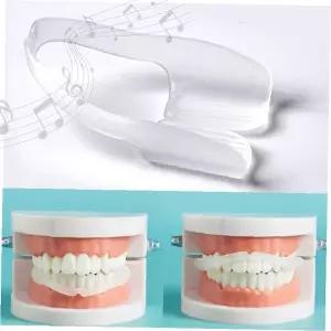 야간 이갈이 방지 치아 보호대 수면 중 치열 교정 보조 실리콘 마우스가드 케이스