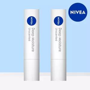 [니베아](eTV)니베아 립케어 딥 모이스처 언센티드 2.2g 2개[35700687]