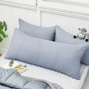 [당일출고] 베드앤데코 멜란지 등쿠션커버 50x150