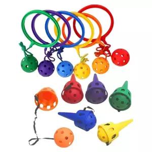 실외활동 유아체육 단체게임 캐치콘 줄넘기 2종세트 태권도장 점핑 어린이집교구