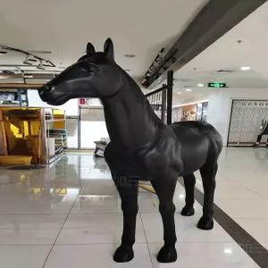 대형 말조각상 행운 현관 오브제 거실 북유럽 모형 행운의 사무실 조각 말조형물 호텔 소품