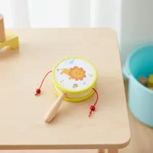 캐스B 흔들북 (소) 맑은소리 원목 소고 아기북 작은북 악기놀이 리듬악기 감각발달 장난감