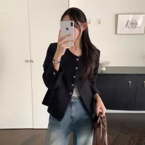 [코코블랑] [코코메이드] 올제 노카라 트위드 자켓