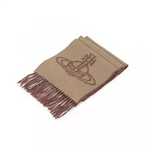 [비비안웨스트우드] 싱글 ORB 목도리 81030006 W00ZH C406 (남여공용)