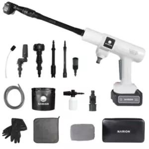 나리온 고압 세척기 가정용 휴대용 무선 세차기 분사 BNS