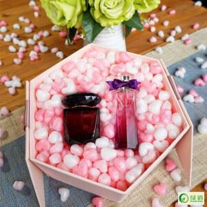 포장완충재 하트 스티로폼 완충제 화이트 진핑크/10L 연핑크 깨짐방지