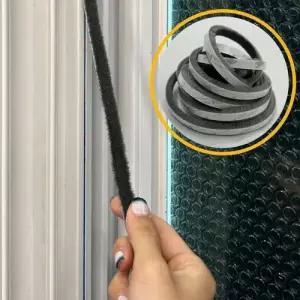 방충망 틈새막이 제품 모헤어 9mm 5m 방역 샷시 틈새 방지용품 WFKG1U1